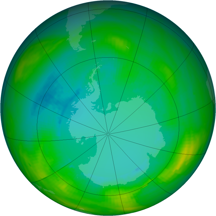 Ozone Map 1979-08-18
